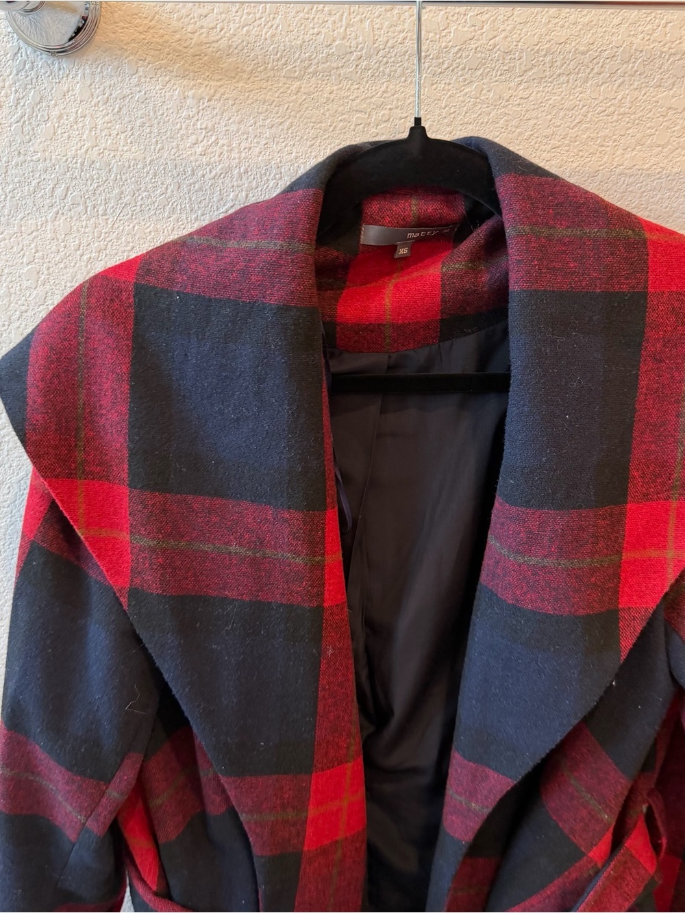 MATTY M Plaid Jacket - Picture 2 of 8